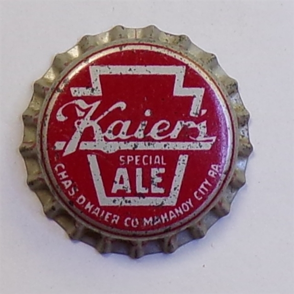 Kaiers Cork-Backed Crown #9, Mahanoy City, PA