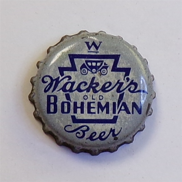 Wacker's Old Bohemian Cork-Backed Crown, Lancaster, PA