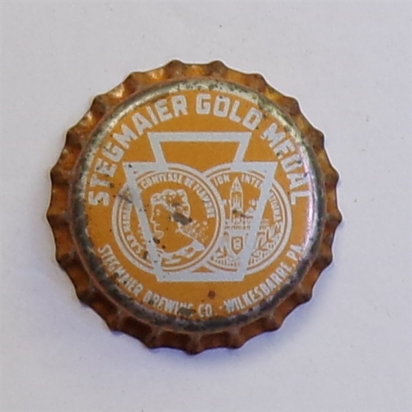 Stegmaier Gold Medal Plastic-Backed Crown, Wilkes-Barre, PA