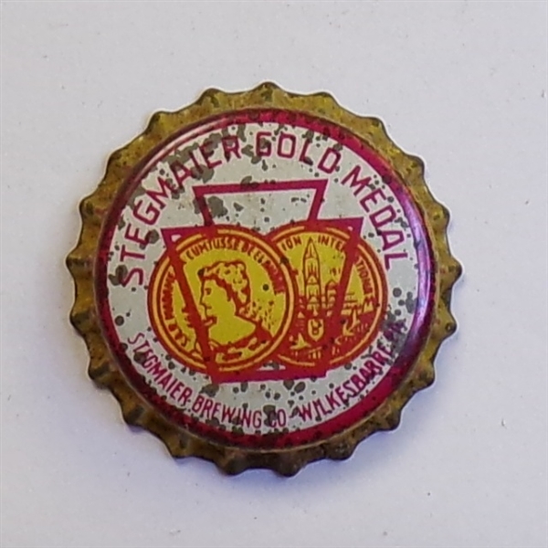 Stegmaier Gold Medal Cork-Backed Crown, Wilkes-Barre, PA