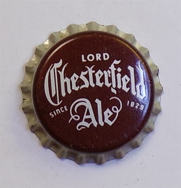Lord Chesterfield Aler Cork-Backed Crown, Pottsville, PA