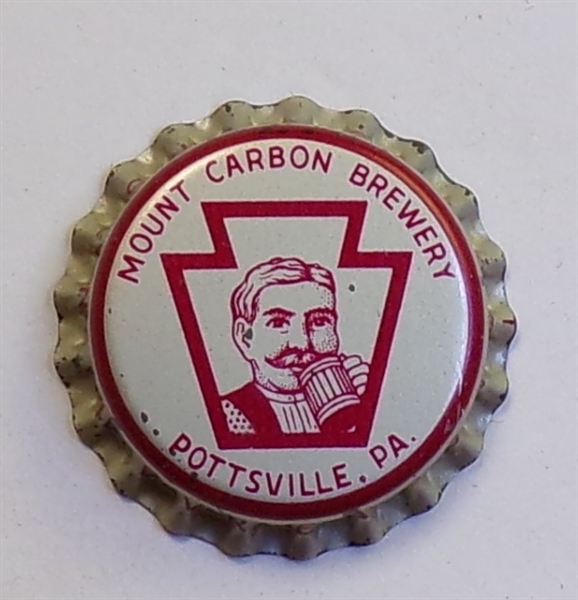 Mount Carbon Cork-Backed Crown, Pottsville, PA