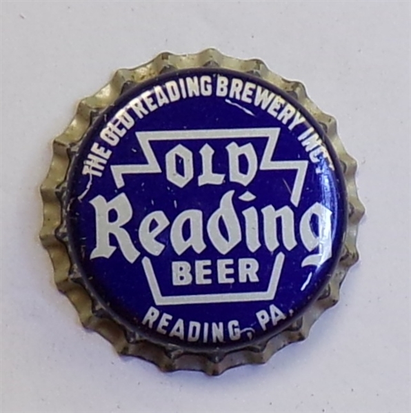 Old Reading Keystone Cork-Backed Crown #1, Reading, PA