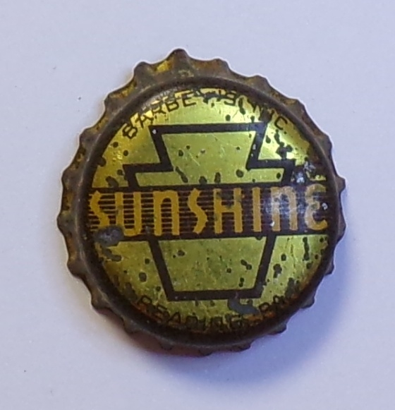 Sunshine Keystone Cork-Backed Crown #3, Reading, PA