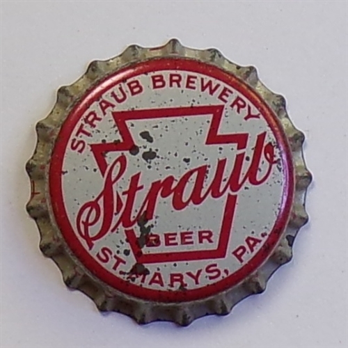Straub Cork-Backed Crown #1, St. Marys, PA