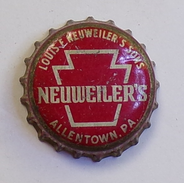 Neuweiler's Cork-Backed Crown, Allentown, PA