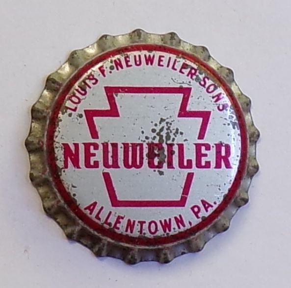 Neuweiler's Keystone Cork-Backed Crown, Allentown, PA
