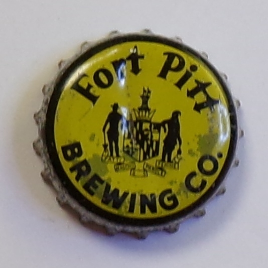 Fort Pitt Brewing Co. Cork-Backed Crown, #9, Pittsburgh, PA