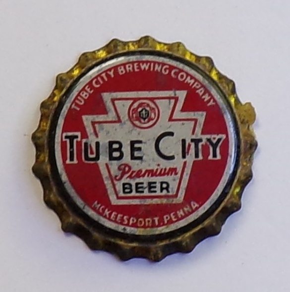 Tube City Cork-Backed Crown, McKeesport, PA