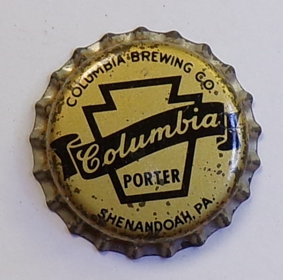 Columbia Cork-Backed Crown #2, Shenandoah, PA