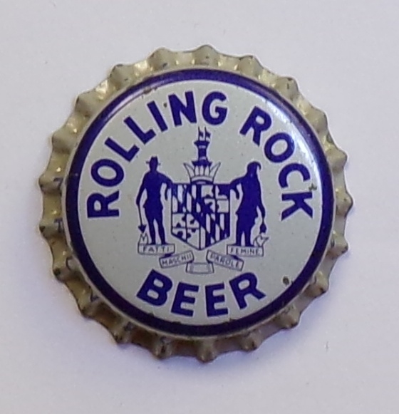 Rolling Rock Cork-Backed Crown #3, Latrobe, PA