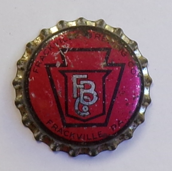 Frackville Brewing Co. Keystone Cork-Backed Crown, Frackville, PA