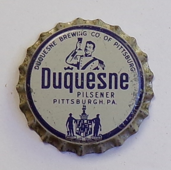Duquesne Cork-Backed Crown #13, Pittsburgh, PA