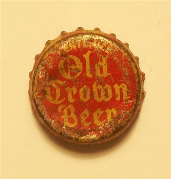 Old Crown Beer Used Cork Crown #4