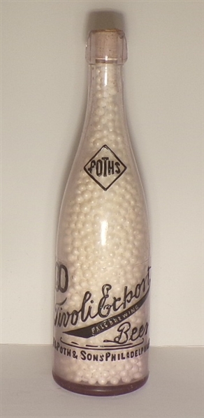 Poth's Tivoli Export Bottle, Philadelphia, PA