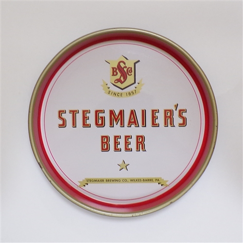 Stegmaiers 13" Tray, Wilkes-Barre, PA