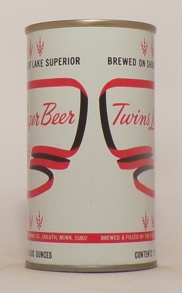 Twins Lager Beer Tab, Duluth, MN