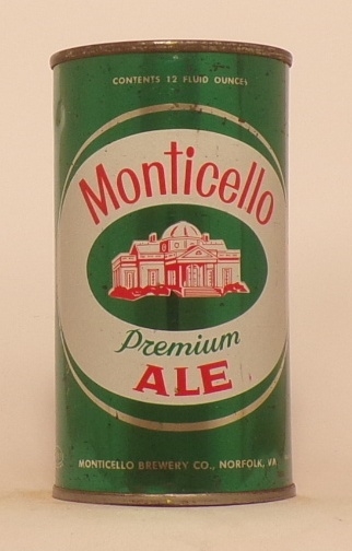 Monticello Ale Intact Juice Tab, Norfolk, VA