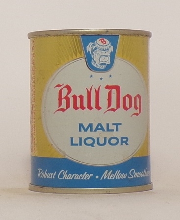 Bull Dog Malt Liquor 8 oz. Flat Top, Santa Rosa, CA