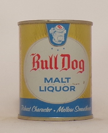 Bull Dog Malt Liquor 8 oz. Flat Top, Santa Rosa, CA