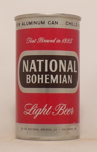 National Bohemian Straight Aluminum ZIP #2, Baltimore, MD