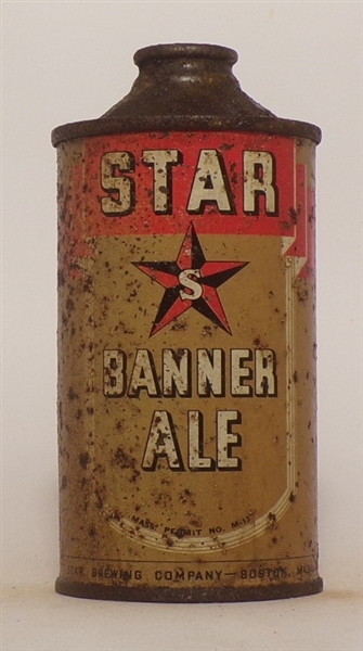 Star Banner Ale Cone Top