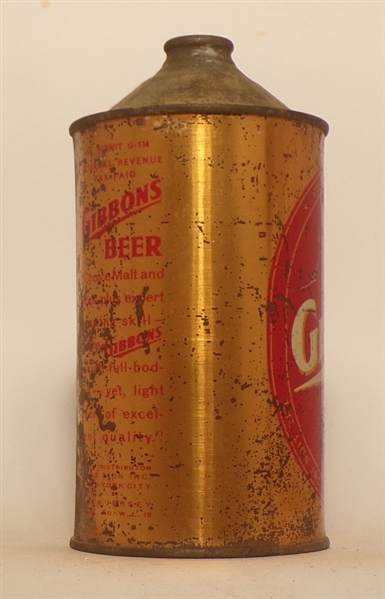 Gibbons Beer Quart Cone Top
