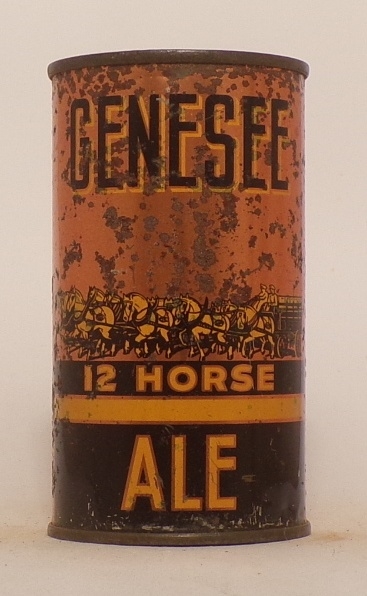 Genesee 12 Horse Ale Opening Instructional Flat Top
