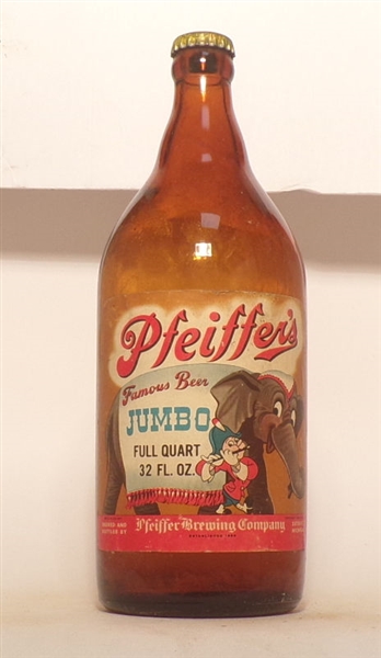 Pfeiffer's Jumbo Quart Bottle
