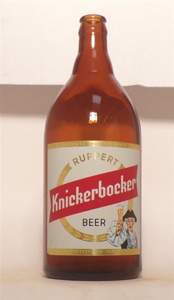 Ruppert Knickerbocker Quart Bottle