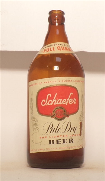 Schaefer Quart Bottle