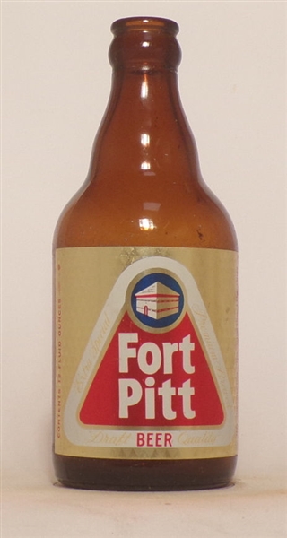 Fort Pitt Beer Steinie Bottle