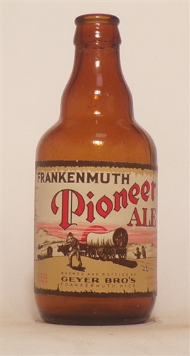 Frankenmuth Pioneer Ale Steinie Bottle