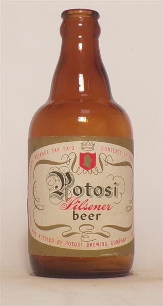 Potosi Pilsener Beer Steinie Bottle