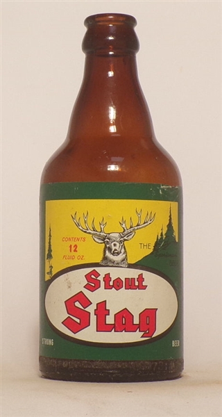 Stag Stout Steinie Bottle