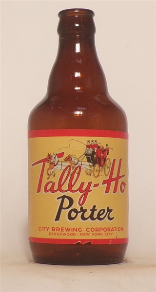 Tally-Ho Porter Steinie Bottle