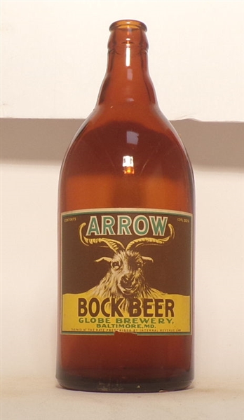 Arrow Bock Quart Bottle