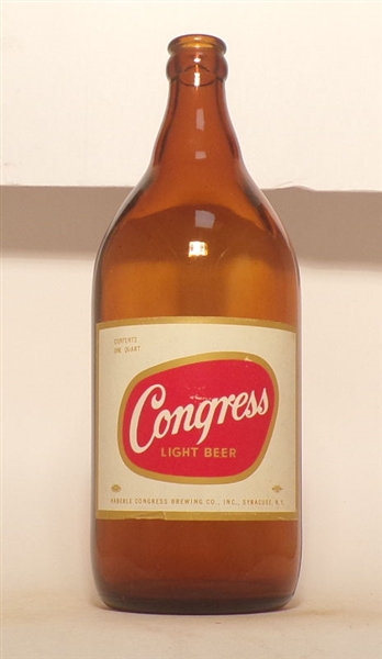 Congress Quart Bottle