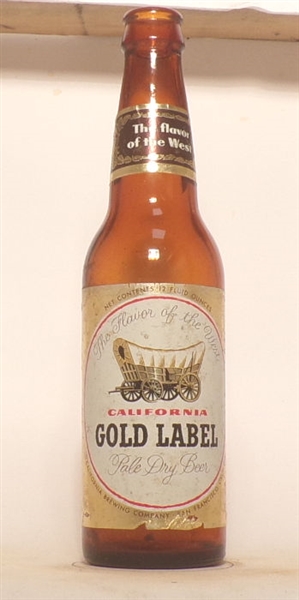 California Gold Label 12 Ounce Bottle