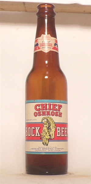Chief Oshkosh 12 Ounce Bottle #3 Bock
