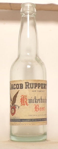 Jacob Ruppert 12 Ounce Bottle