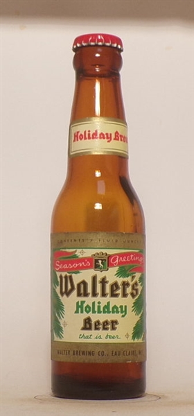 Walter's 7 Ounce Bottle #3 Holiday