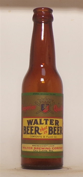 Walter's 8 Ounce Bottle