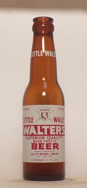 Walter's Painted Label 7 Ounce Bottle
