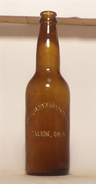 Galion Brewing Co. Embossed Bottle, Galion , OH