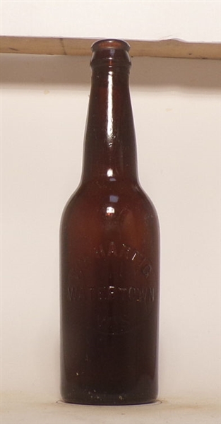 Wm. Hartig Embossed Bottle, Watertown, WI