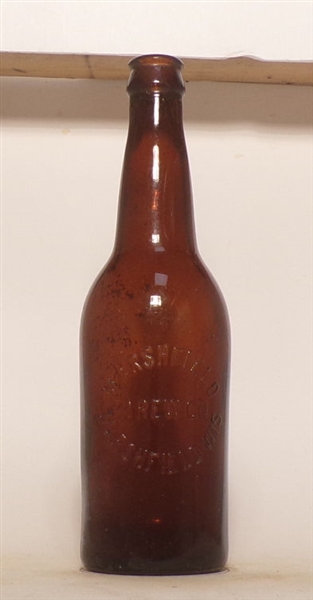 Marshfield Brewing CO. Embossed Bottle, Marshfield, WI