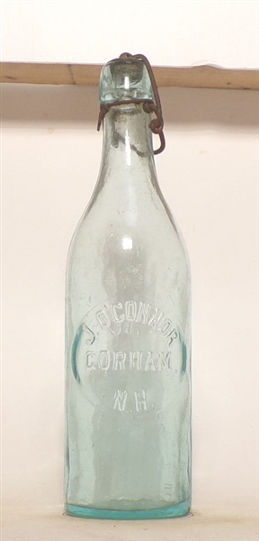 J.O. Connor Embossed Blob Top Bottle, Corham, NH