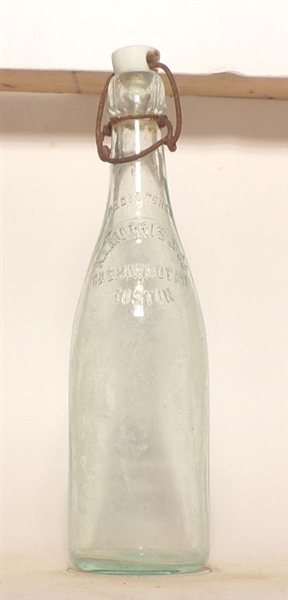 A.I. Morris Embossed Blob Top Bottle, Boston, MA