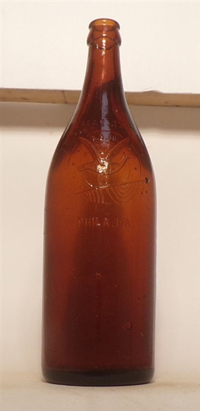 A.B. Co Embossed Quart Bottle, Philadelphia, PA